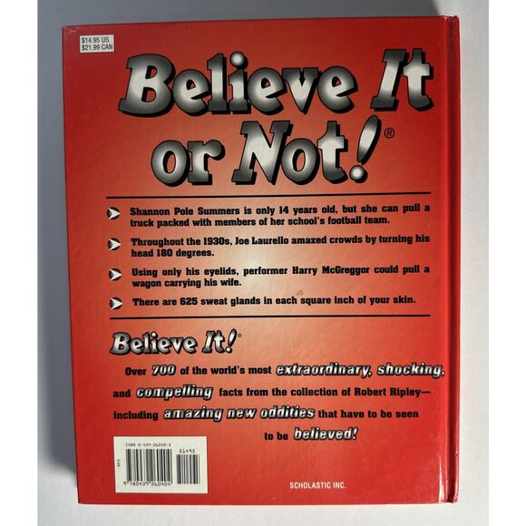 Ripley's Believe It or Not! : Special Edition 2005 Hardcover - Picture 2 of 10